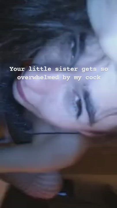 Caption Sister Submissive gif