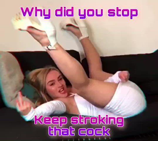 Keep stroking