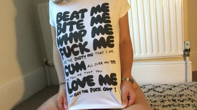 Most appropriate titty drop T-shirt?? [oc]