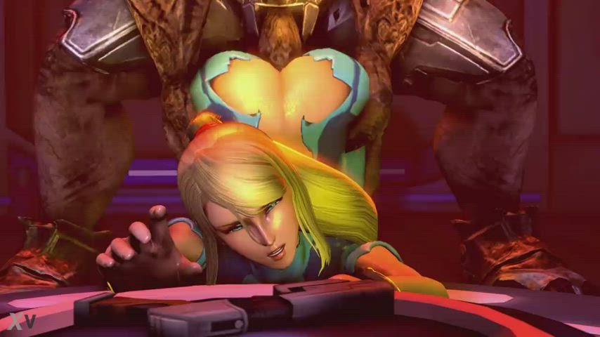 alien blonde doggystyle monster cock parody sfm gif