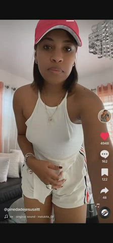Ebony Nipple Nipples See Through Clothing gif