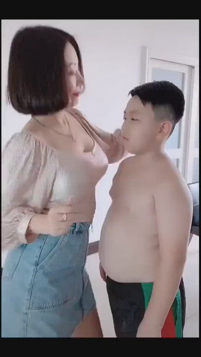 Asian Chinese Doggystyle gif