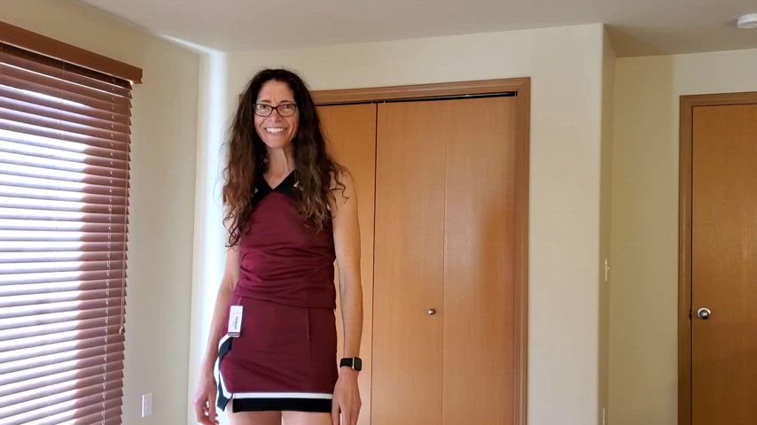 cheerleader milf wife gif