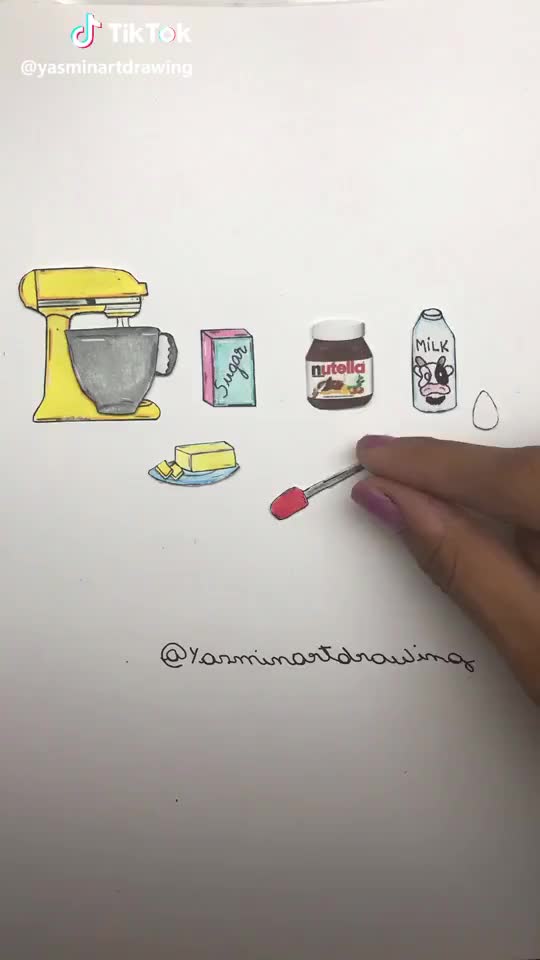 Cupcake Stop Motion ? #stopmotion #stopmotionbr #drawing #foryoupage