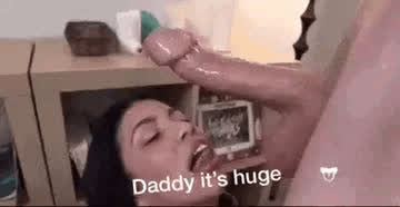 big dick blowjob daddy daughter gif