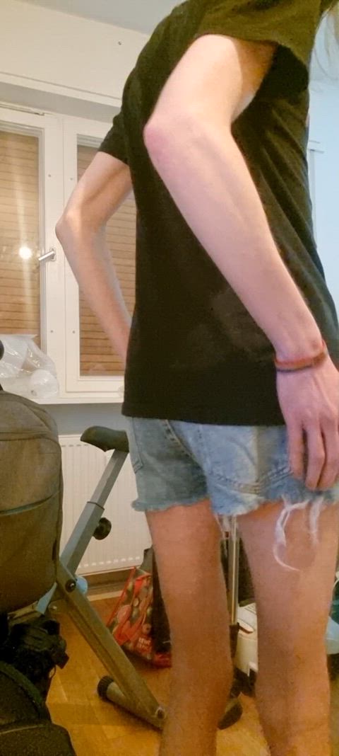 Do you think this jeans short is too short? Or can I go out like this? :3