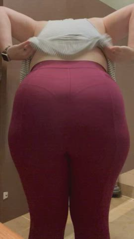 Ass BBW Freckles OnlyFans Public Thick Underwear Work gif