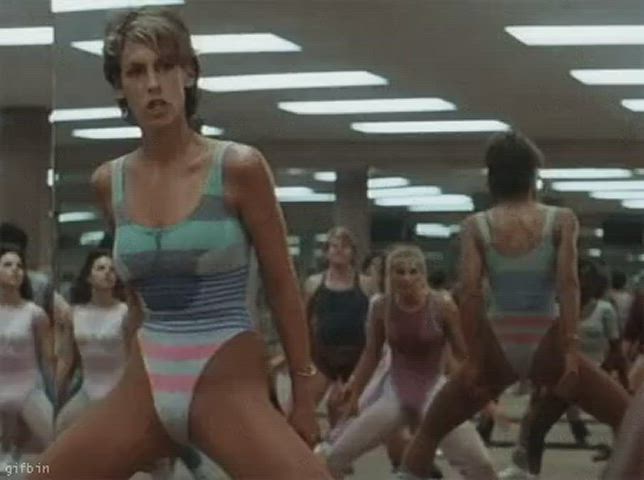 booty hips jamie lee curtis gif