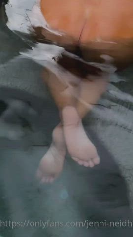 ass onlyfans swimming pool tease gif