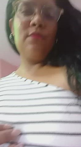 brunette cute latina pussy gif