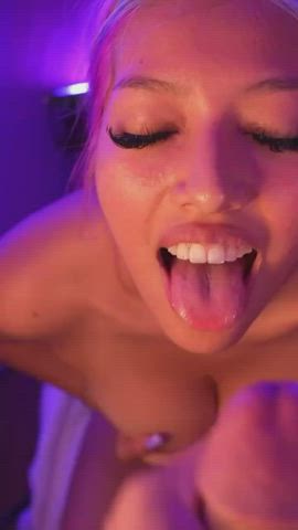 cum in mouth cumshot facial filipina sofiegonewild gif