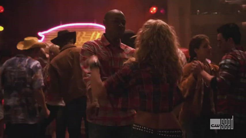 aly michalka blonde dancing gif