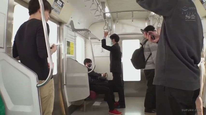 What’s the code for this Japanese exhibitionist with sexy lingerie?