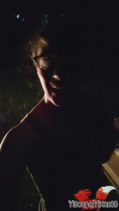 [OC] Firepits, flashing my titties, and being silly!