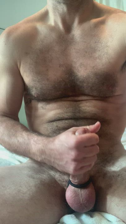 Big Dick Cumshot Fitness Jerk Off gif