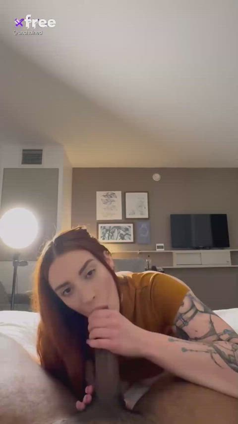 bbc blowjob doggystyle homemade pawg phat ass redhead sex sloppy thick thighs blowjobs