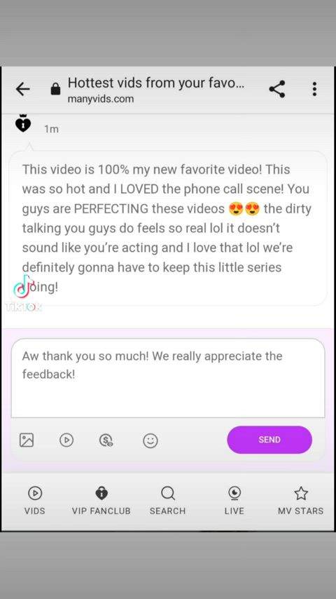 manyvids porn pornstar real real couple tiktok watchingporn gif