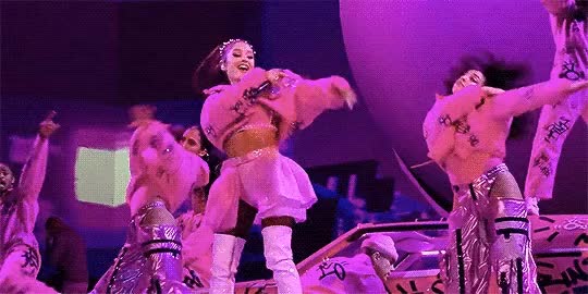 Ariana Grande Costume gif