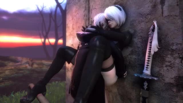 Yorha-No.2-Type-B-noname55-Nier-Automata-Animated-Hentai-3D-CGI-Video