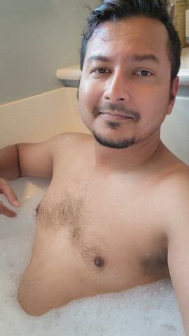 asian bathtub gay hairy indian masturbating nipple play nipples smile gif