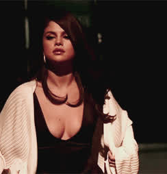 Babe Celebrity Cleavage Glamour Selena Gomez gif