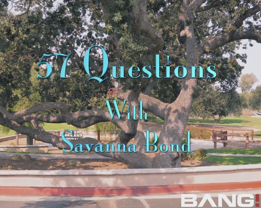 57 Questions in the park with Savannah Bond 🔥