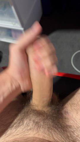 bwc big dick cock gooning jerk off male masturbation masturbating solo watchingporn