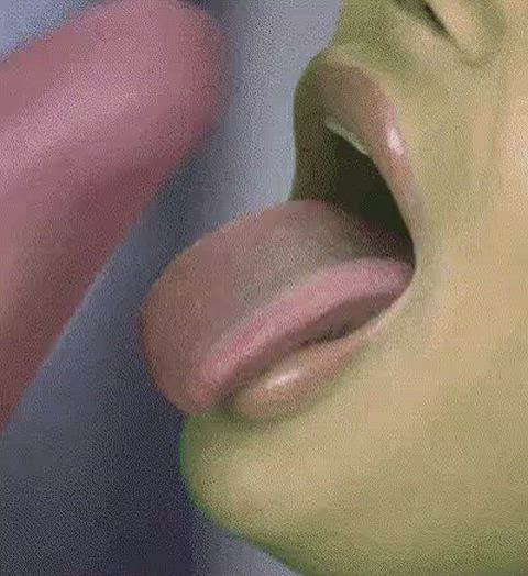 blowjob tongue tongue fetish gif