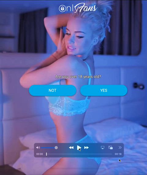 blonde lingerie onlyfans gif