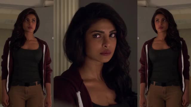 Priyanka Chopra - Quantico - S1E4 - split-screen, mini-loop edit, looking beautiful