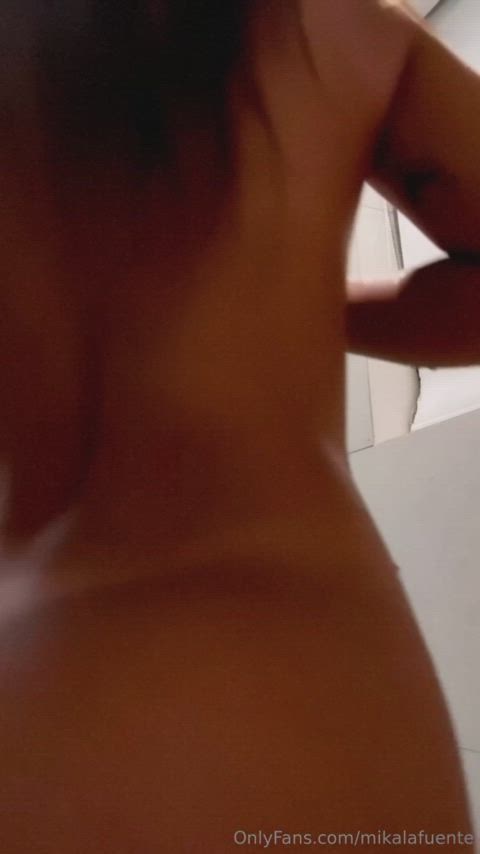 nude petite shower gif