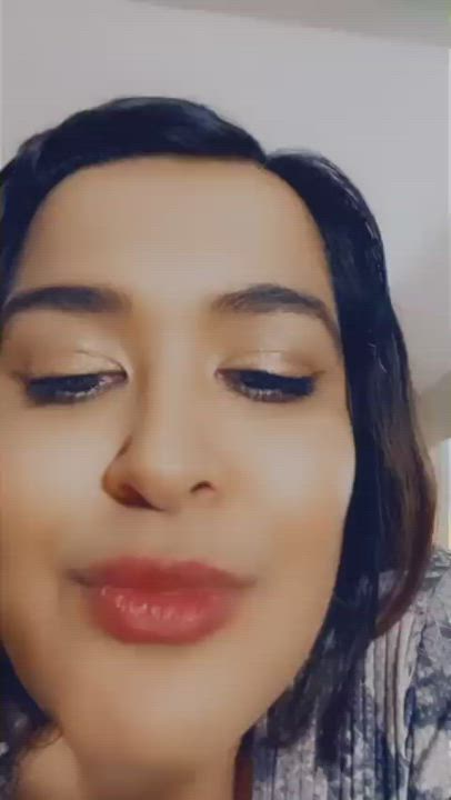 BBW Big Tits Blowjob Indian gif