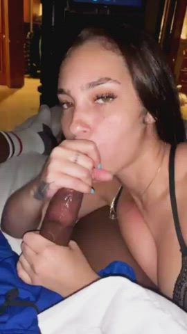 babe blowjob celebrity gif