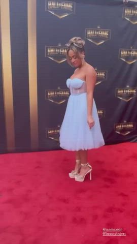 busty cute dress ebony legs pretty tiny wrestling gif