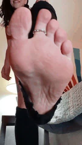 barefootmilf feet feet fetish fetish foot fetish milf naked soles toes gif