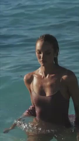 Beach Model Swimsuit gif
