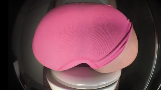 Enormous load of shit ruins pink panties