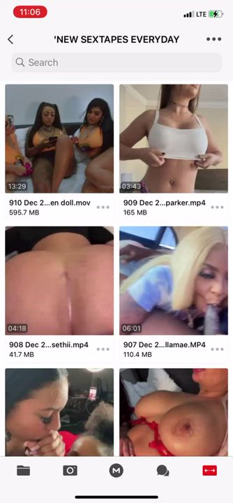 Real 🔥 Get all these rare sextapes (over a thousand), go to comment hmu and get