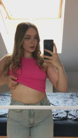 Girlfriend Teen Tits gif