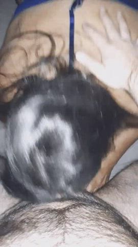 amateur ass threesome gif