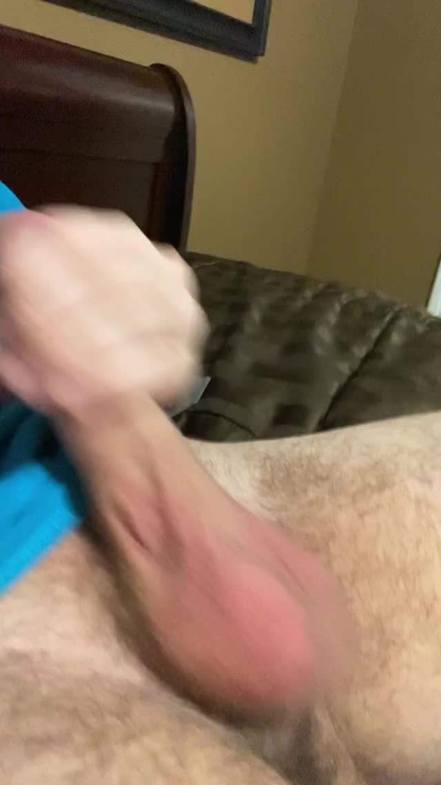 love feelin my balls bounce as i jerk my dick