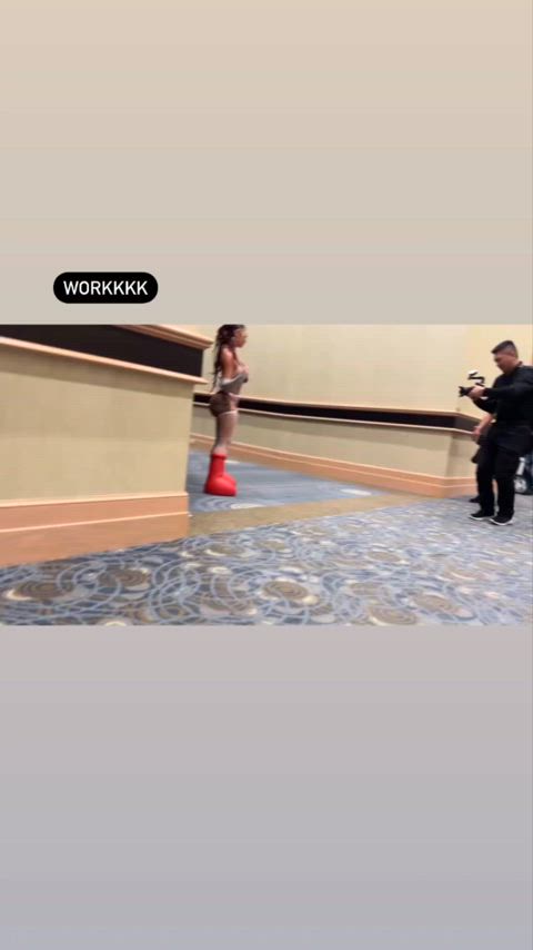 convention slave twerking gif