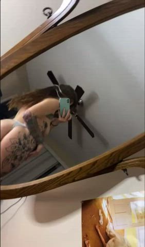 ass model tattoo gif