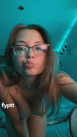 Natural Tits Nude TikTok gif