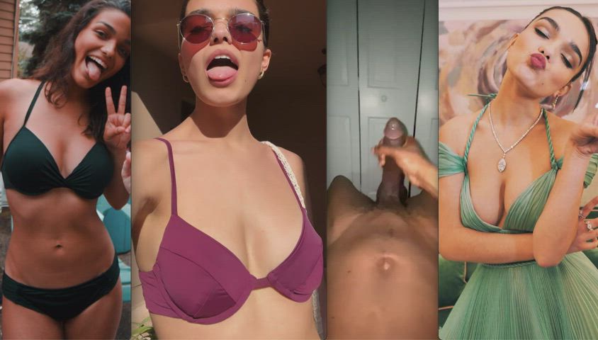 bbc babecock celebrity compilation cum cumshot latina split screen porn gif