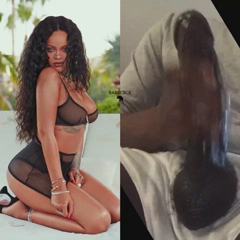 Rihanna can always milk a BBC