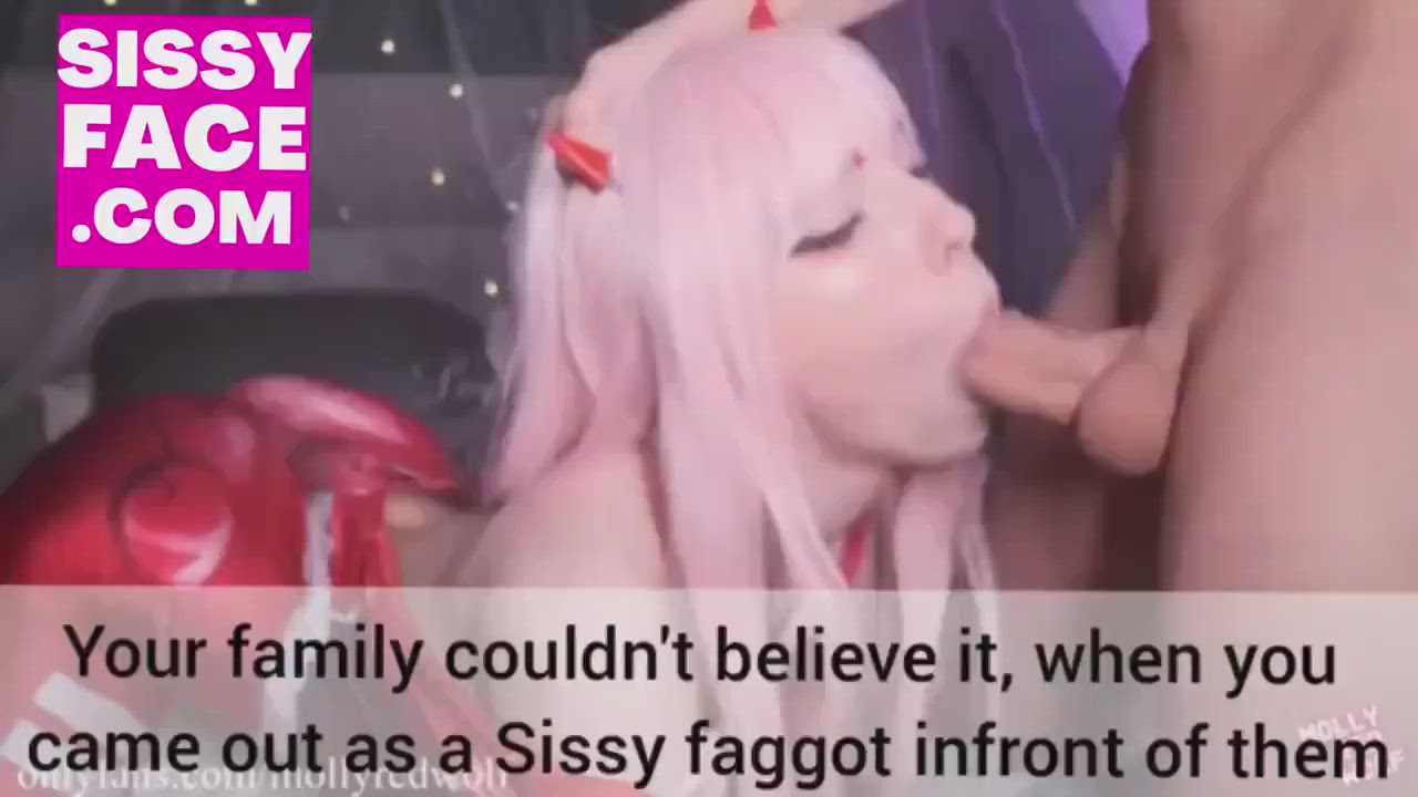 Exposed Femboy Humiliation Sissy Taboo gif