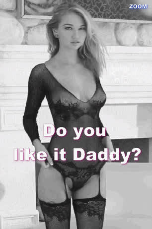 daddy daughter lingerie gif