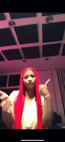 Big Tits Celebrity Nicki Minaj gif