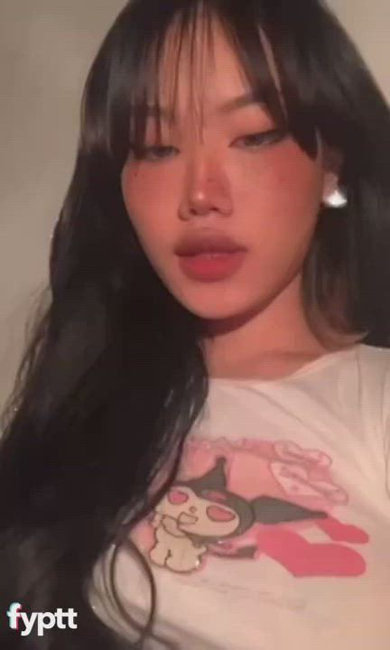 Asian Babe Busty Huge Tits gif
